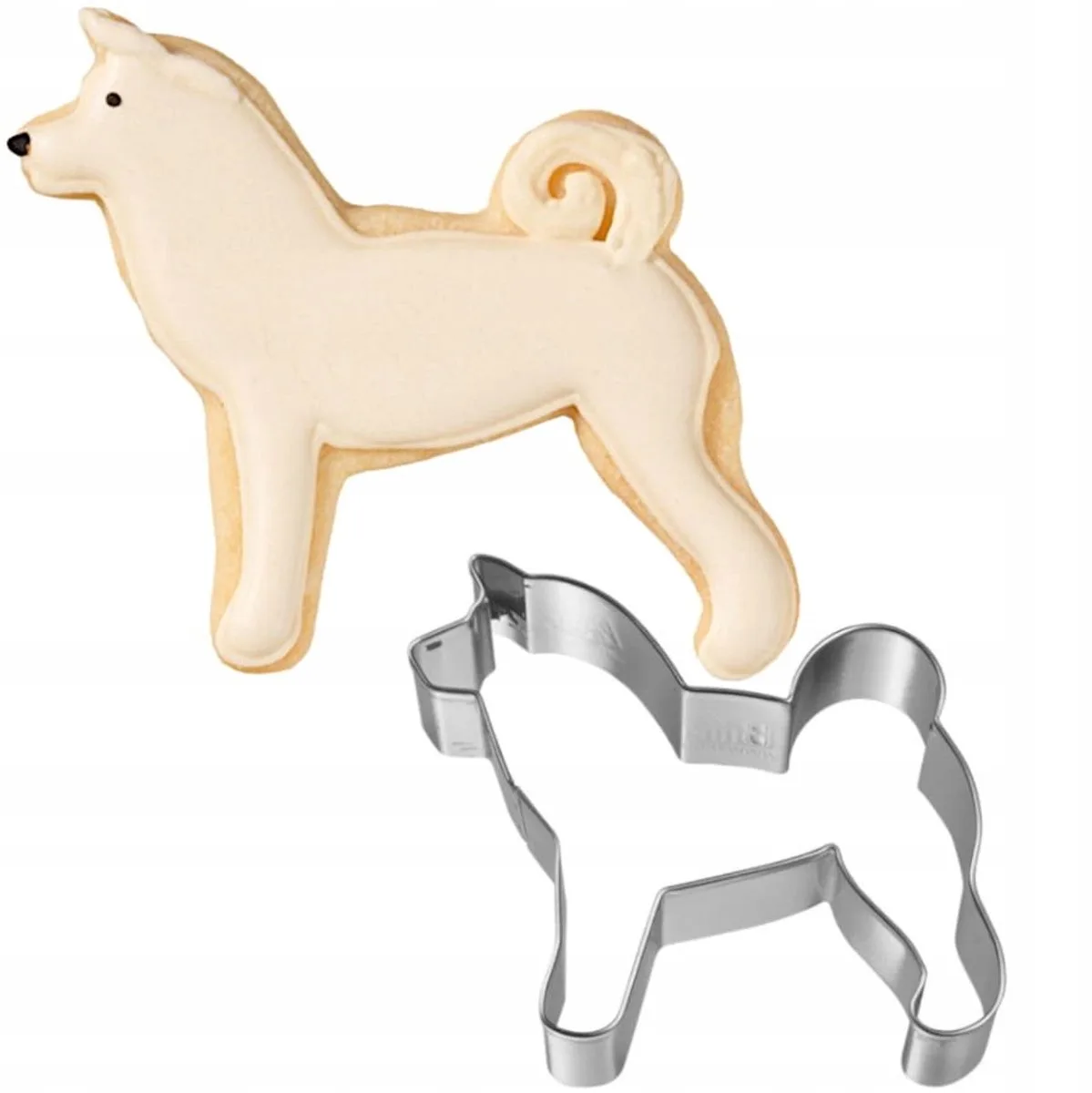 Hondenkoekjesvorm 8cm - Husky Uitsteekvorm voor Koekjes de Birkmann – photo produit