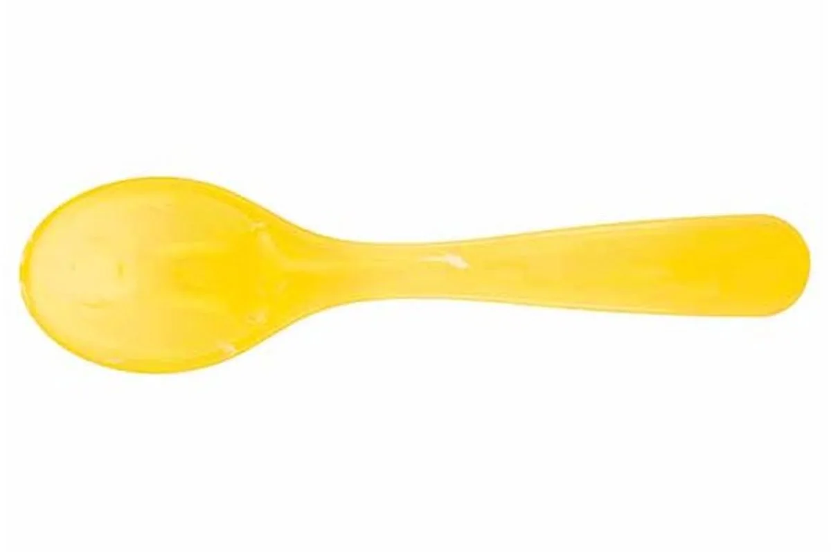Lumispoon Lepel 12cm Acryl von Birkmann in Gelb – Produktfoto