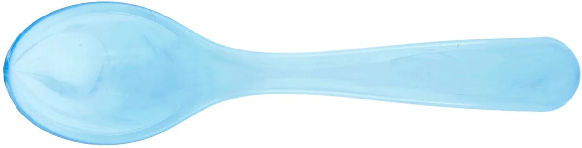 Lumispoon Lepel 12cm Acryl van Birkmann in Lichtblauw – productfoto