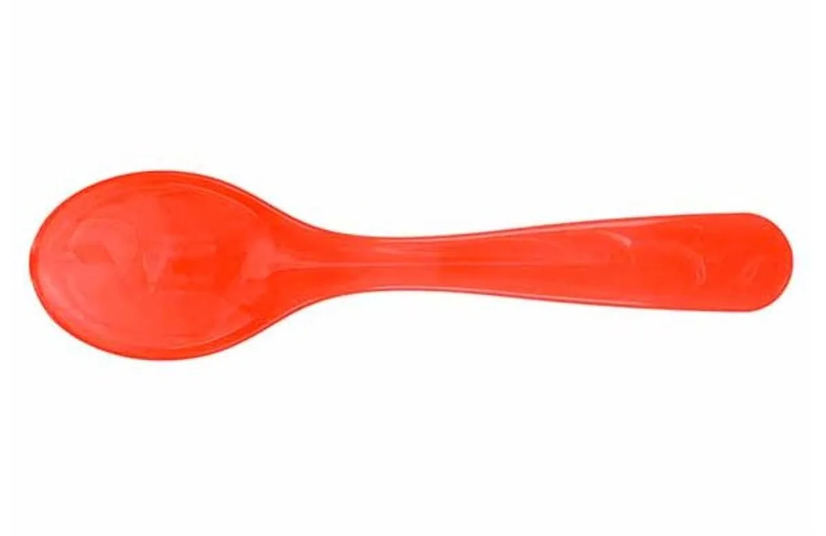 Lumispoon Lepel 12cm Acryl van Birkmann in Rood – productfoto