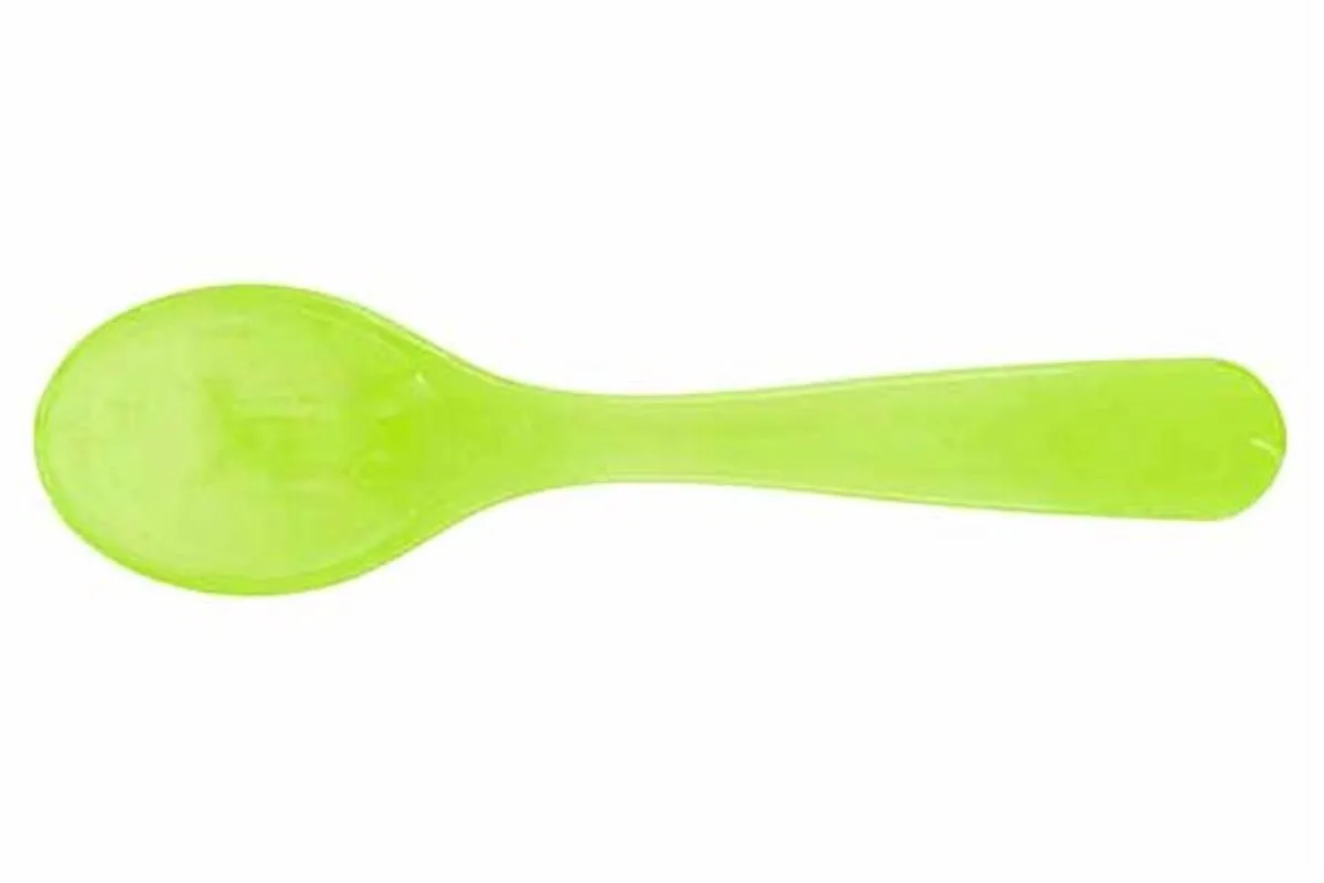 Lumispoon Lepel 12cm Limoen Groen Acryl van Birkmann in Limoengroen – productfoto