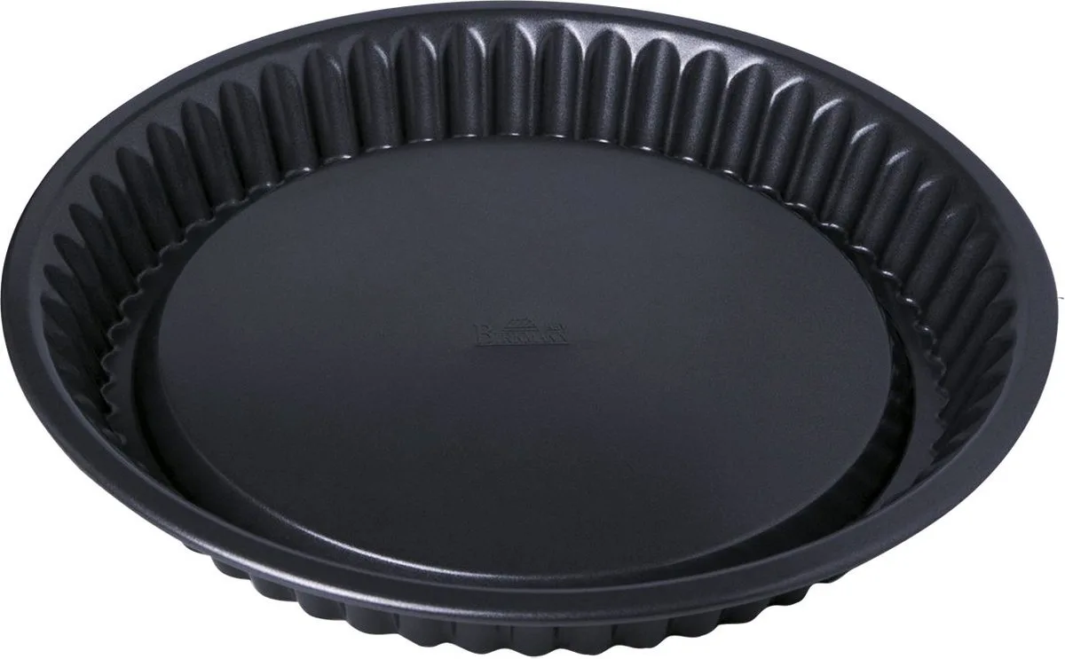 Taartvorm / Bakvorm / Quichevorm Premium Baking Flan ø 30 x 4.5 cm från Birkmann i Svart – produktbild