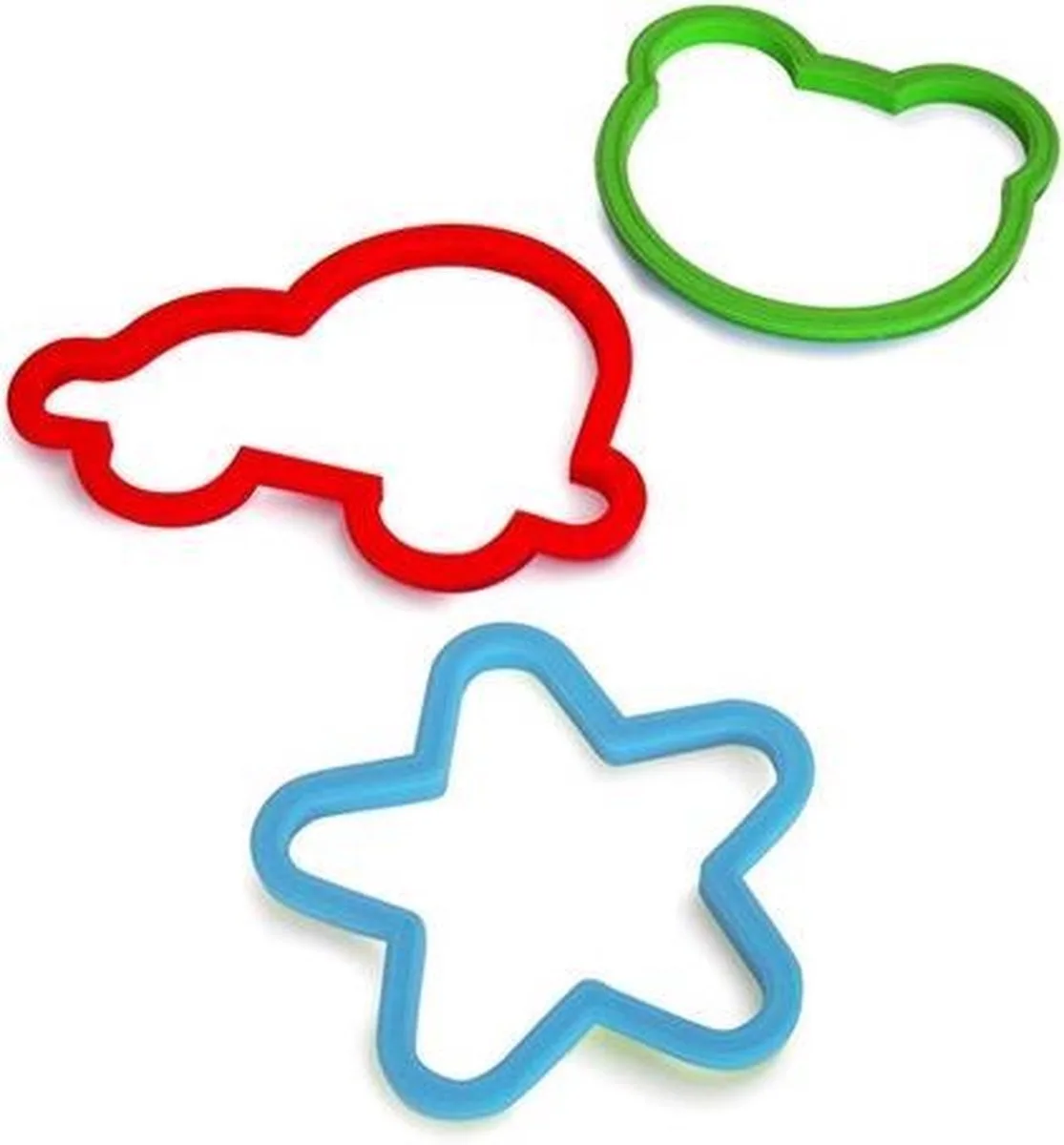 Bakvormen Siliconen bakvormpjes de BK en Multicolore – photo produit