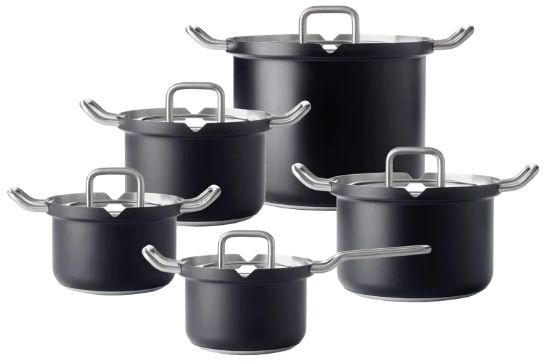 BK-Q-Linair Master Glas Black Topfset 5-teilig von BK – Produktfoto