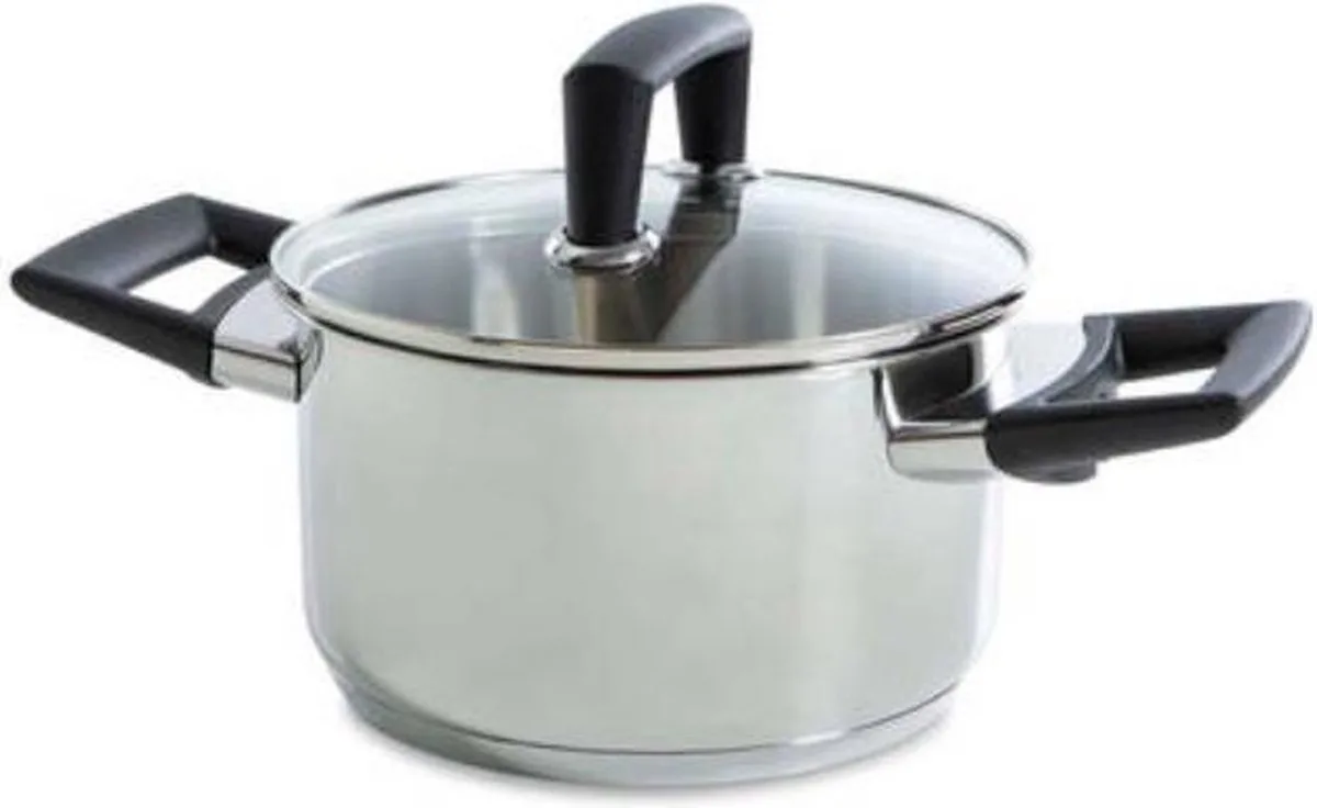 Blue Label Cool Kookpan - 16cm van BK in Zilver – productfoto