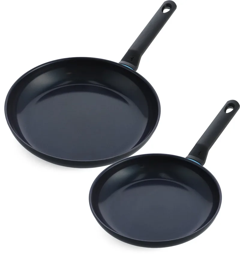 Blue Label Induction Koekenpannenset 24cm & 28cm by BK in Black – product photo