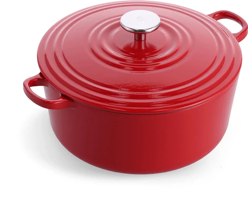 Bourgogne braadpan 26 cm - Chili Red by BK in Chili_red – product photo
