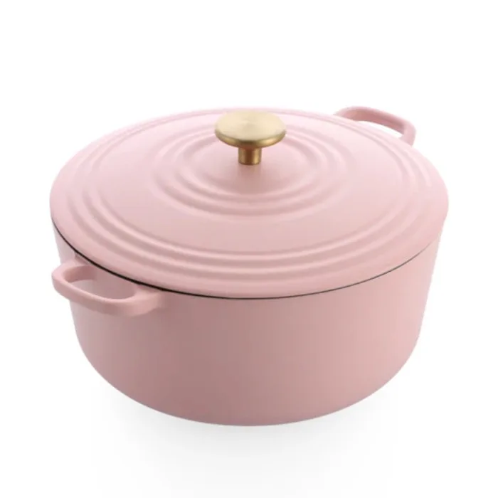 Bourgogne - Braadpan 28cm 6,70l Blush Pink van BK – productfoto