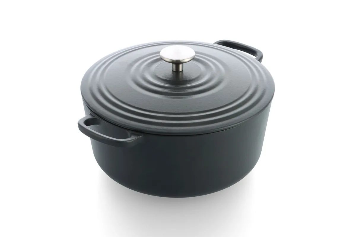 Bourgogne braadpan 28cm earl grey de BK – photo produit