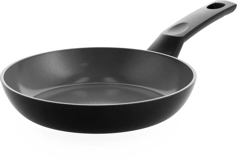 Easy Basic Ceramic Koekenpan 20cm – PFAS-vrije antikleeflaag – Koekenpan inductie – Keramische pan – Ovenbestendig tot 160°C – Koudgrepen – Zwart by BK in Black – product photo