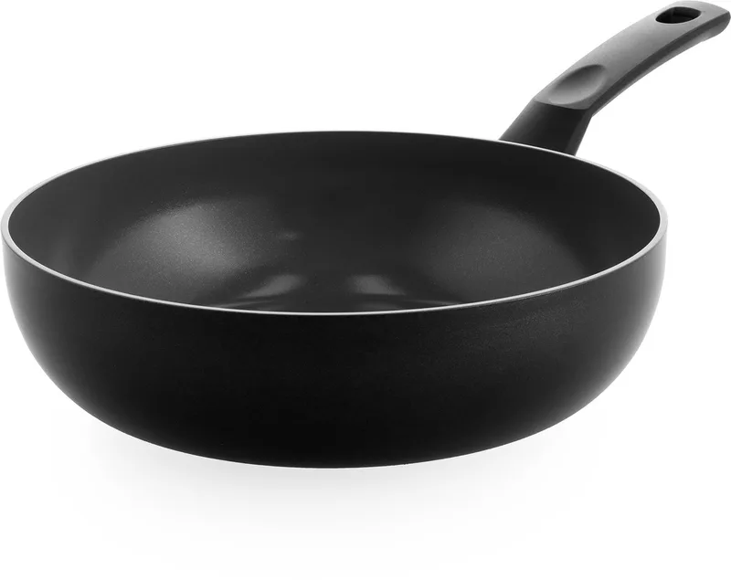 Easy Basic Ceramic wokpan 28 cm - 4.2l - PFAS-vrij - Inductie by BK in Black – product photo