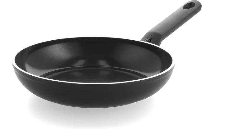 Easy Induction Koekenpan 20cm - PFAS-vrije antikleeflaag - Koekenpan inductie - Keramische pan - Ovenbestendig tot 160°C - Koudgrepen - Zwart fra BK i Sort – produktbillede