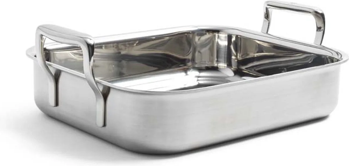 Gastronomic Braadslede - 24 x 30 cm van BK in Zilver – productfoto
