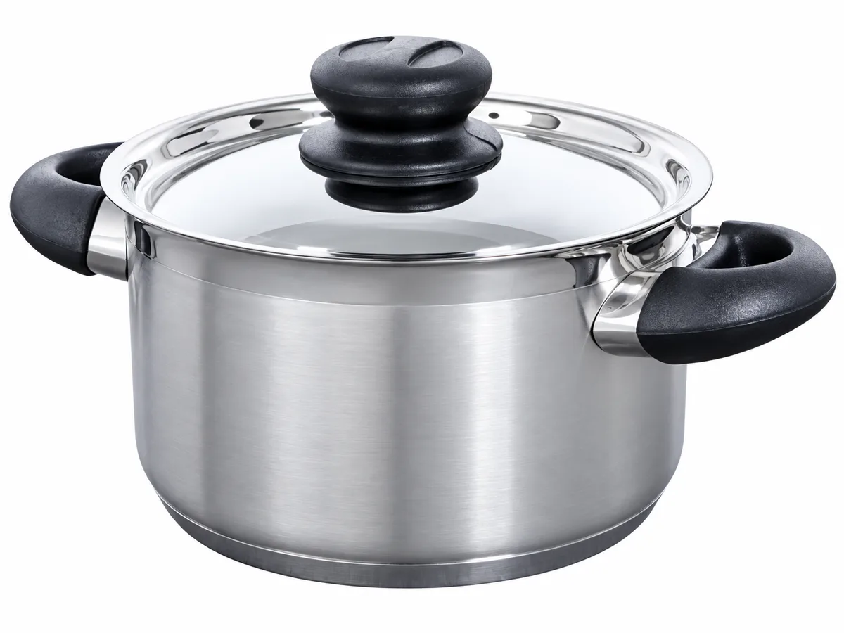 Karaat+ kookpan met deksel 18 cm de BK – photo produit