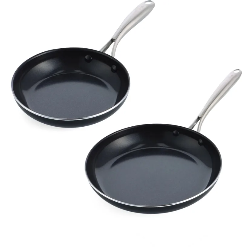 Magma 2pc koekenpannenset 20/28 fra BK i Sort – produktbillede