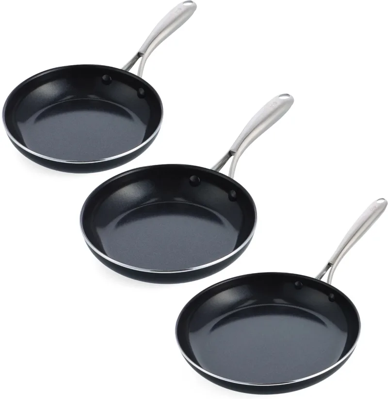 Magma 3pc koekenpannenset - 20/24/28 by BK in Black – product photo