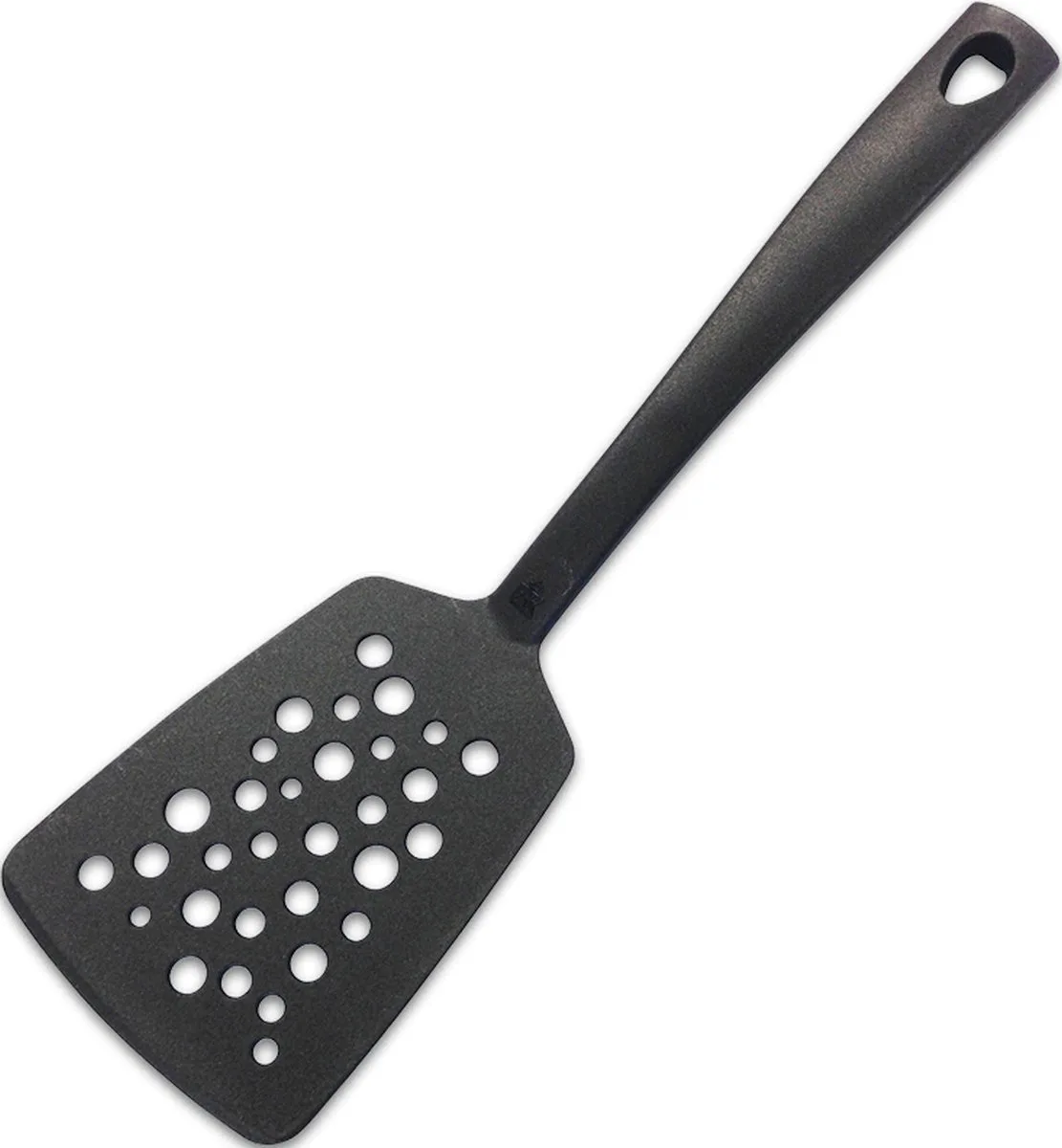 Nylon spatula with hangtag van BK in Zwart – productfoto