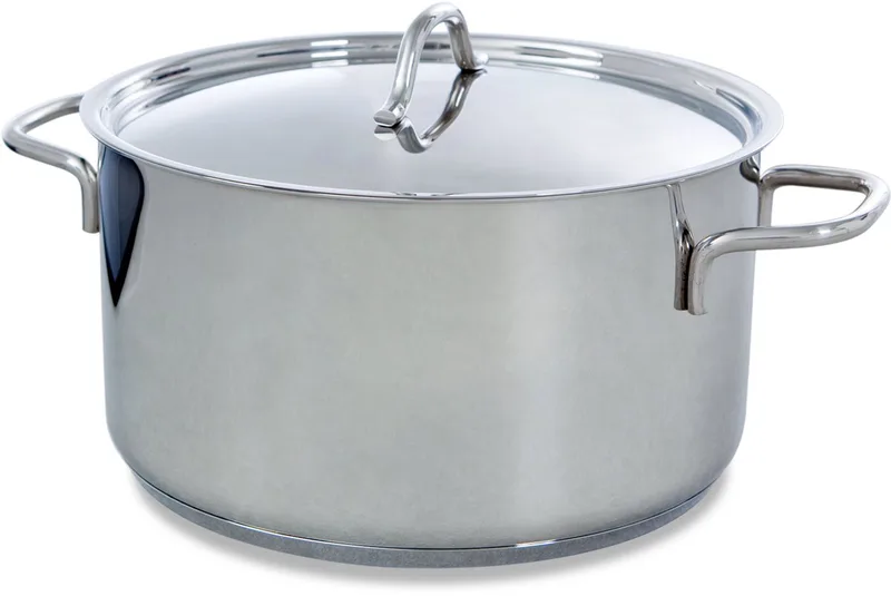 Profiline kookpan 20 cm fra BK i Silver_colored_gloss – produktbillede