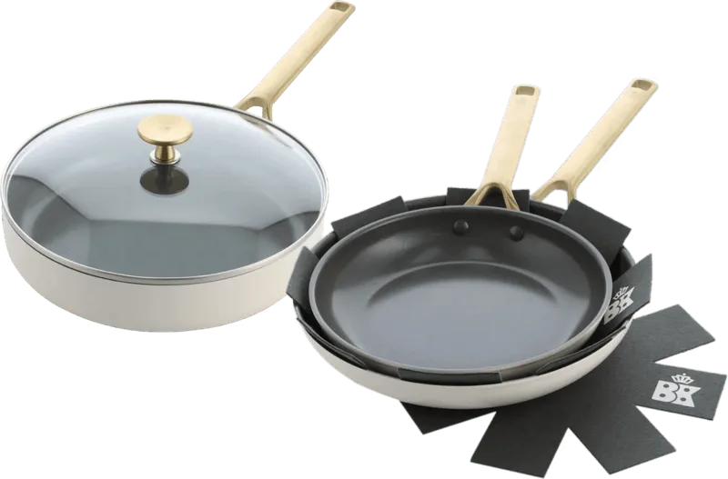 Sublime Koekenpannenset 24 + 28 cm + Hapjespan 28 cm van BK – productfoto