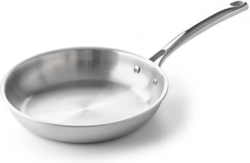 Superior Tri-Ply koekenpan 24 cm de BK en Silver_colored_matt – photo produit