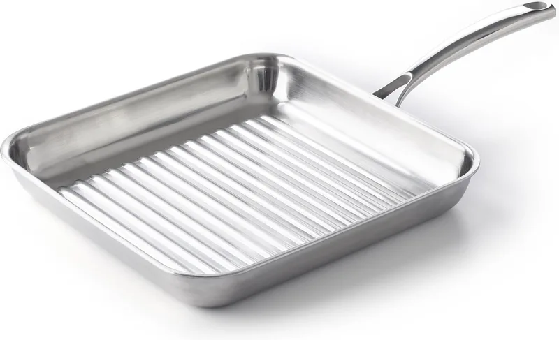 Superior Triply Grillpan 28x28 cm by BK in Silver – product photo