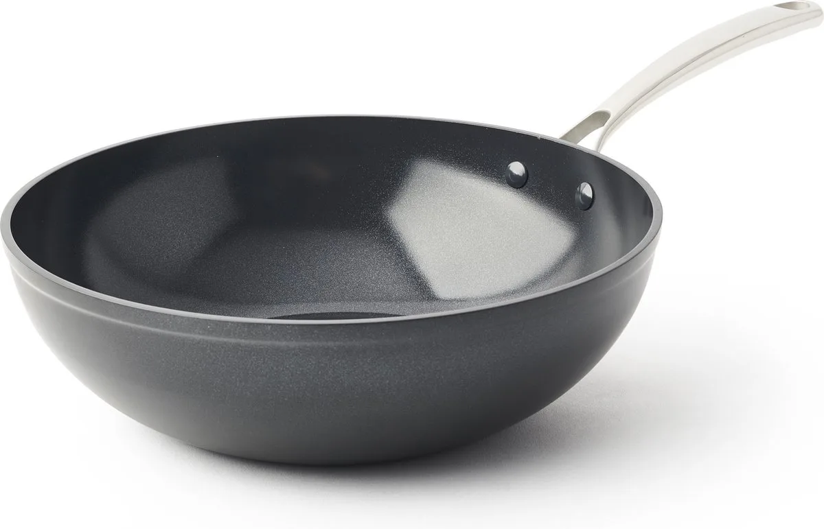 Superior Wok 30 cm van BK in Zwart – productfoto