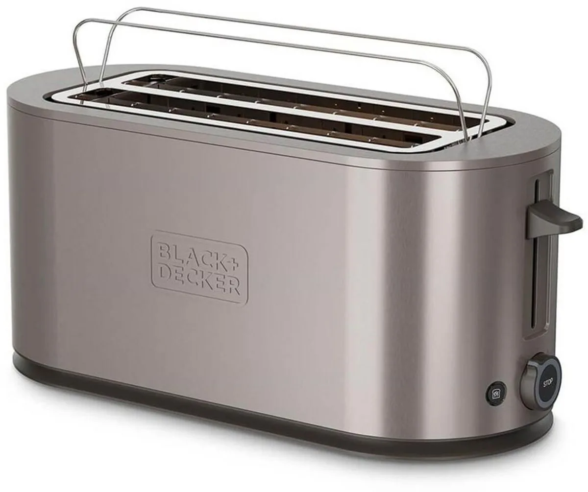 Toaster Black & Decker ES9600180B von Black+Decker in Silber – Produktfoto