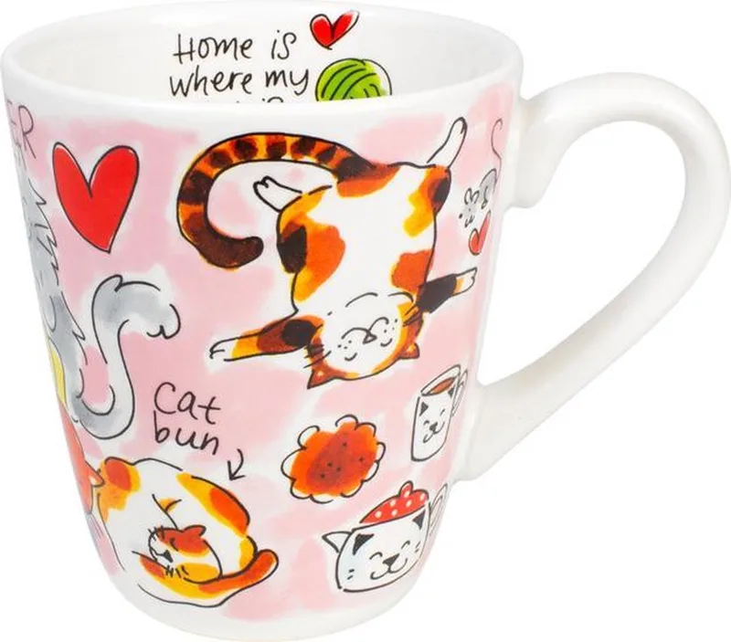 Beker - Cat Lover - 0,35L van Blond Amsterdam in Meerkleurig – productfoto