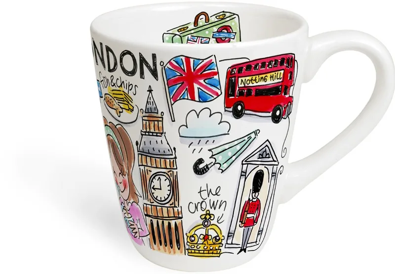 City London Icon Beker 0,35L van Blond Amsterdam in Meerkleurig – productfoto