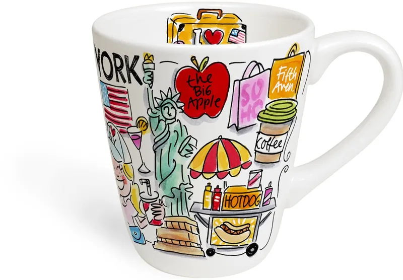 City New York Icon Beker 0,35L by Blond Amsterdam in Multicolour – product photo