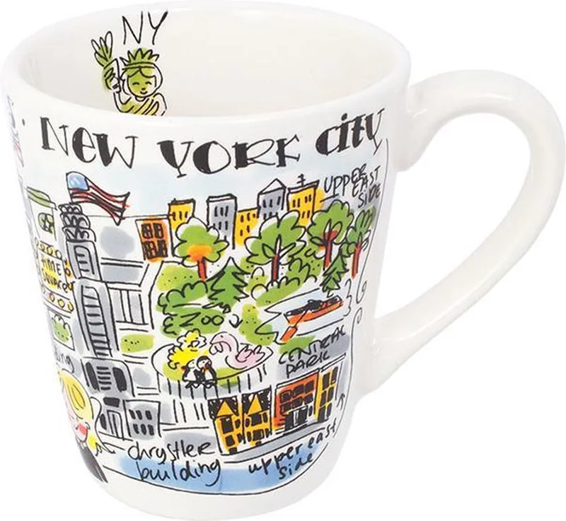 City New York Mok - 350 ml van Blond Amsterdam in Meerkleurig – productfoto