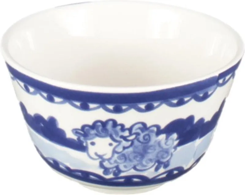 Delfts Blond Kom Bloem - Ø14cm by Blond Amsterdam in Blue – product photo