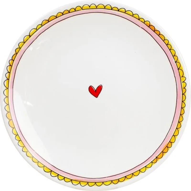 EB: PLATE 22 CM PINK by Blond Amsterdam in Multicolour – product photo