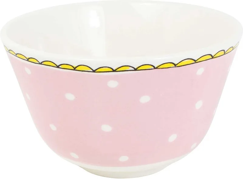 Even Bijkletsen - Kom - Stip - Ø 14 cm by Blond Amsterdam in Multicolour – product photo