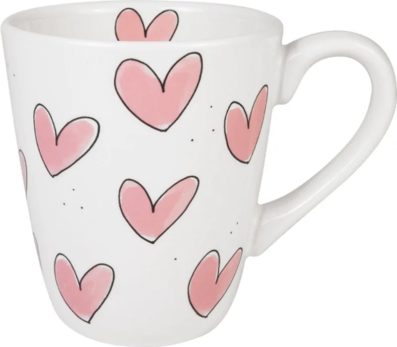 Even Bijkletsen, Pink: Beker 0,35L by Blond Amsterdam in Multicolour – product photo