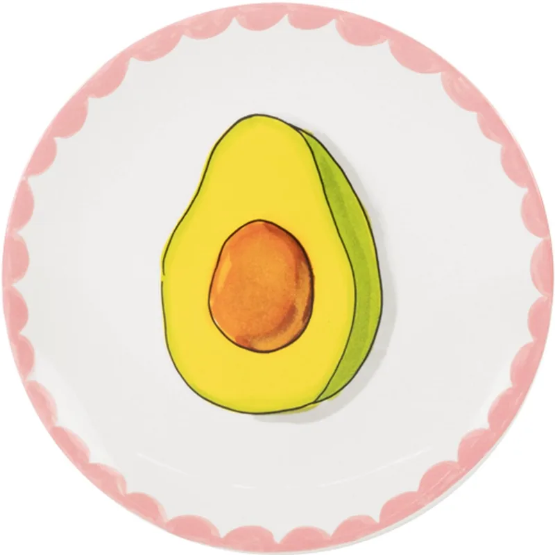 Every Day: Bord 18 cm Avocado by Blond Amsterdam in Multicolour – product photo