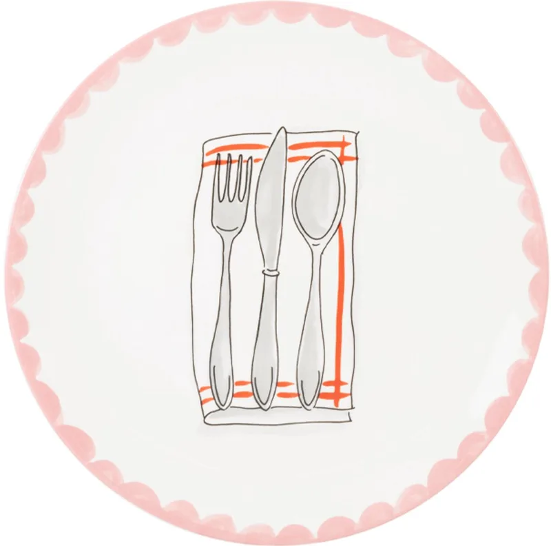 Every Day: Bord 26 cm Bestek von Blond Amsterdam in Mehrfarbig – Produktfoto