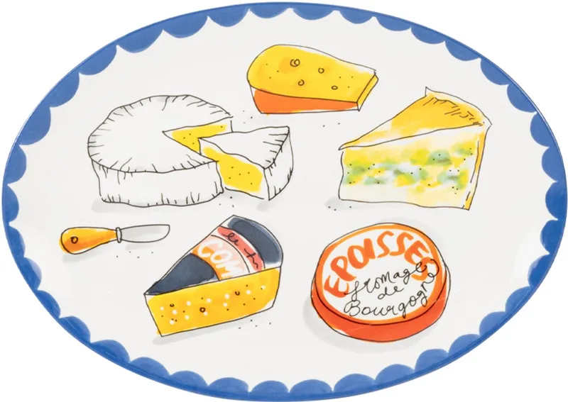 Every Day: Bord 29 cm Say Cheese von Blond Amsterdam in Mehrfarbig – Produktfoto