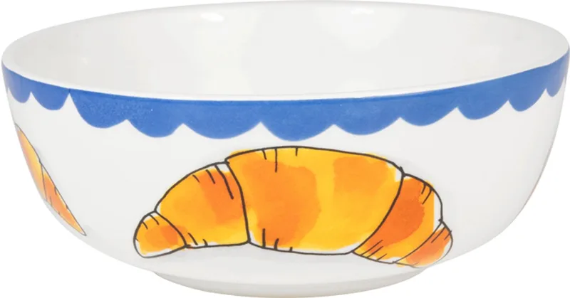 Every Day: Kom 15 cm Croissant by Blond Amsterdam in Blauw-wit – product photo