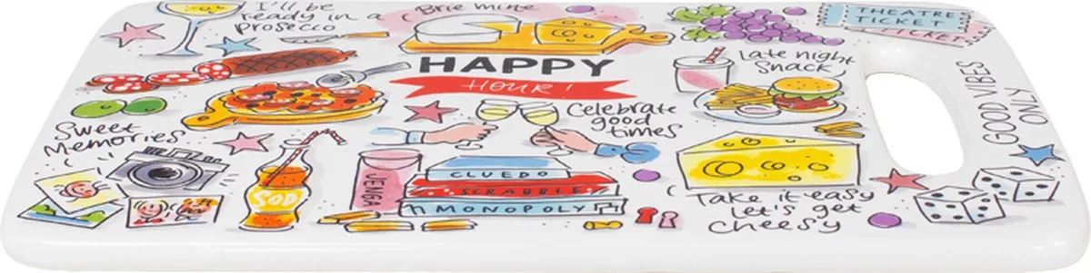 Happy - Snijplank van Blond Amsterdam in Meerkleurig – productfoto