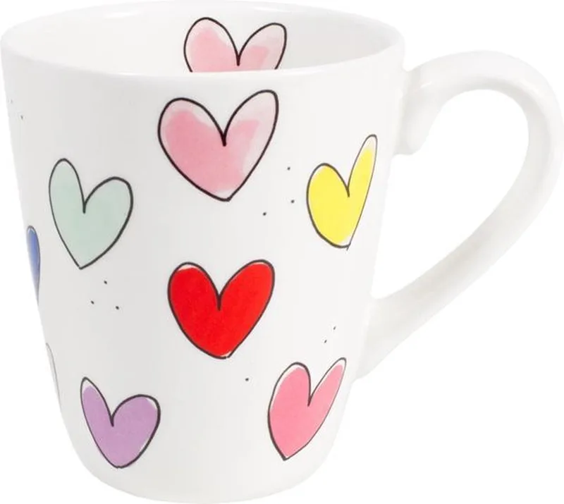 Hearts Mok - Hartjes - 0,35L by Blond Amsterdam in Multicolour – product photo