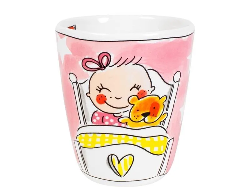 It's a Girl Beker - 0,35L van Blond Amsterdam in Meerkleurig – productfoto
