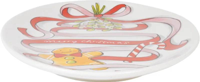 Kerst: Ovale schaal 27 cm von Blond Amsterdam in Mehrfarbig – Produktfoto