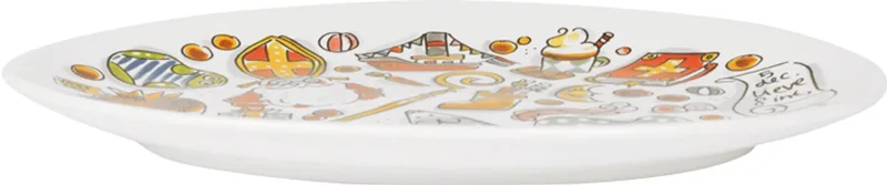 Sint: Ovale schaal 27 cm Iconen by Blond Amsterdam in Multicolour – product photo