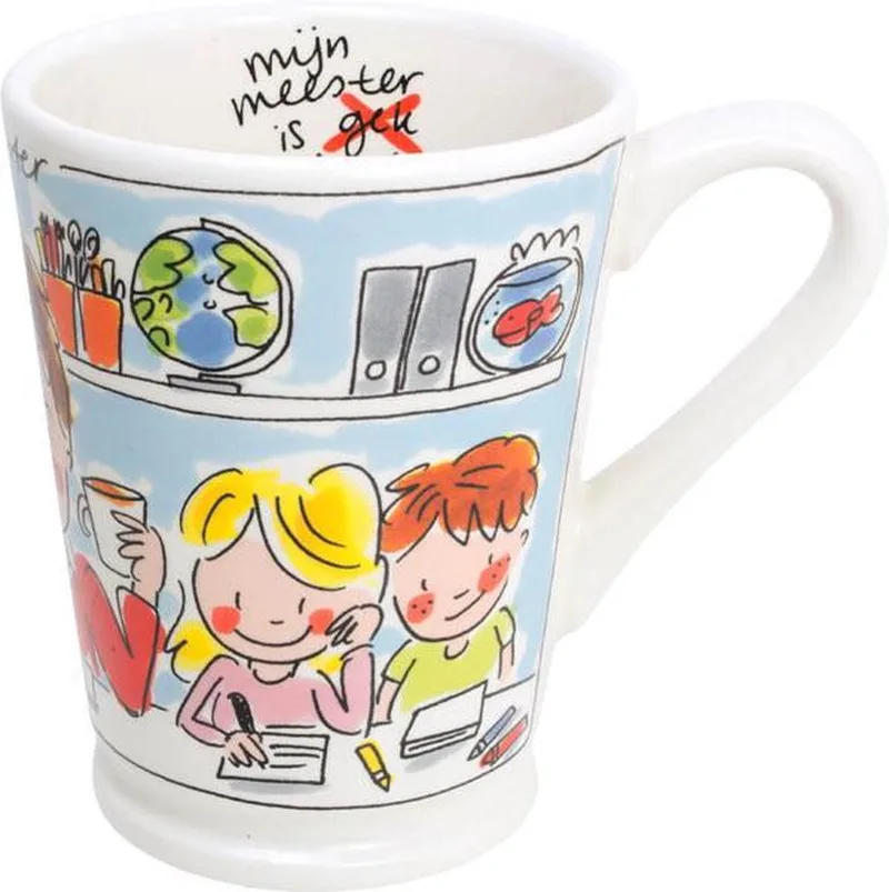 Specials - Beker XL - Meester - 0,5L by Blond Amsterdam in Multicolour – product photo