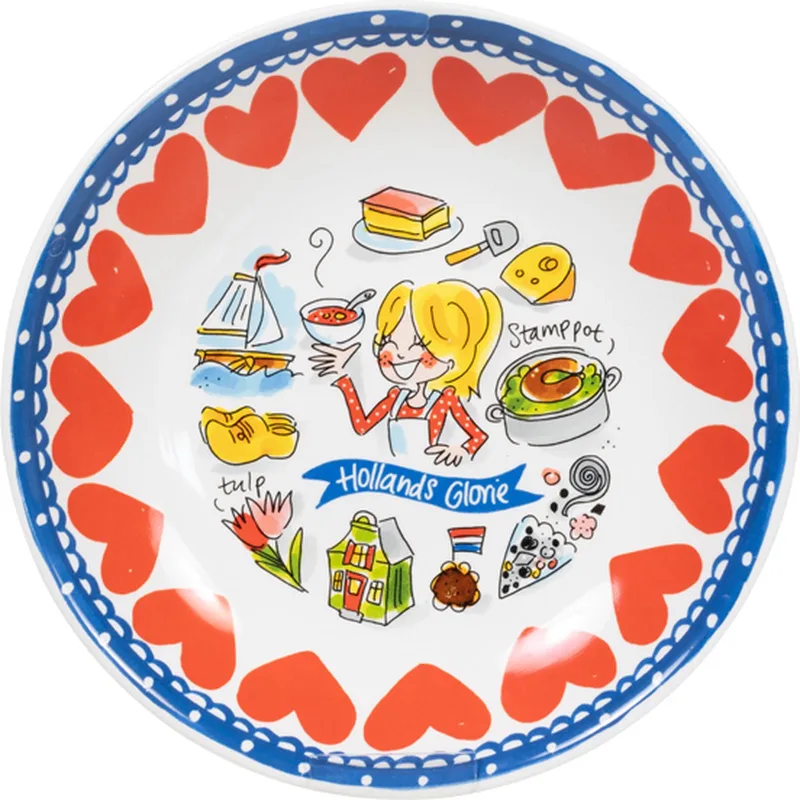 Specials Hollands Glorie diep bord ø23cm de Blond Amsterdam en Multicolore – photo produit