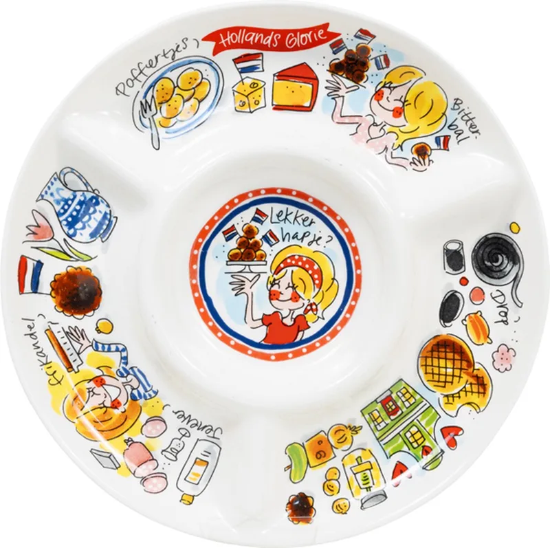 Specials Hollands Glorie Snack plate klein van Blond Amsterdam in Meerkleurig – productfoto