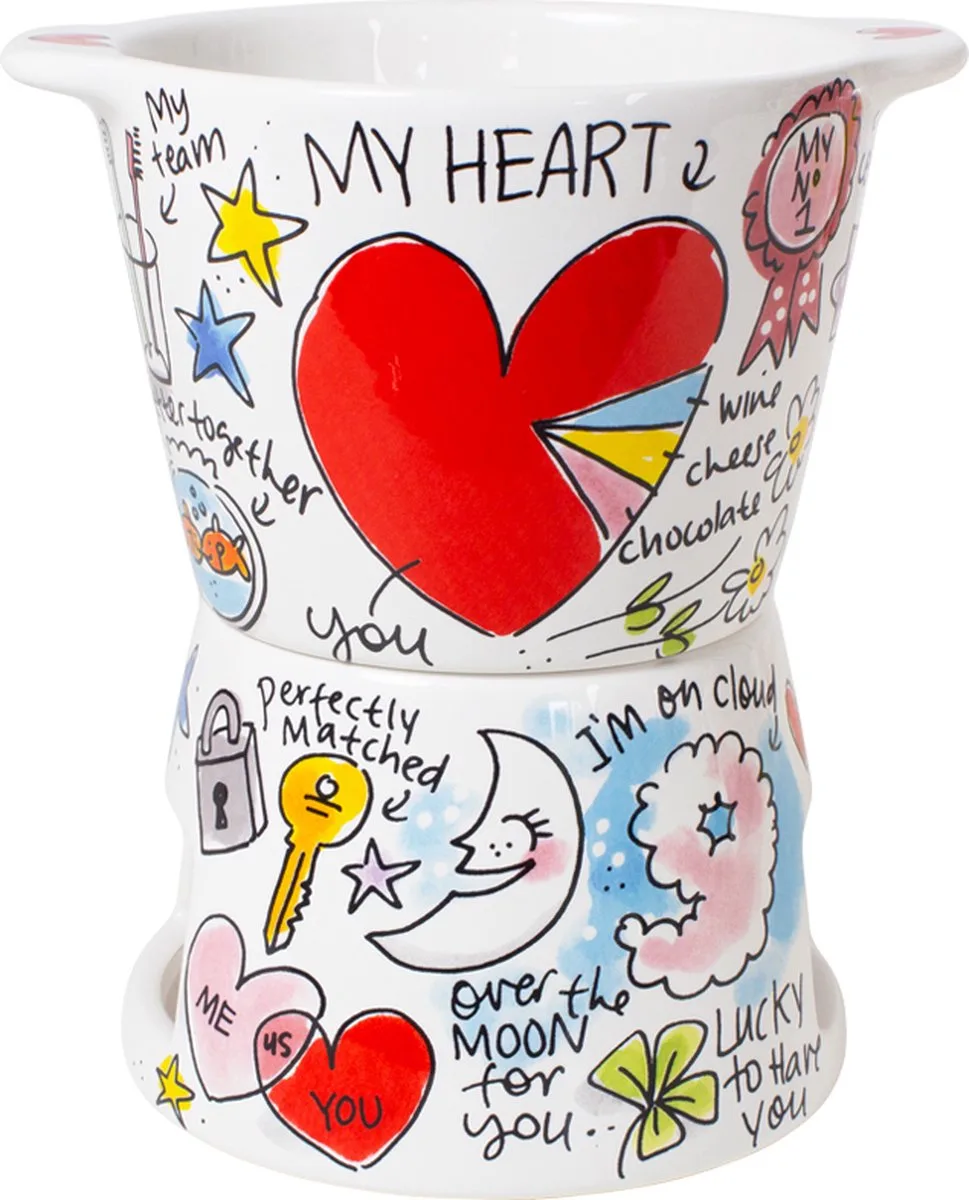 Specials: Love Chocolade Fondue van Blond Amsterdam in Meerkleurig – productfoto