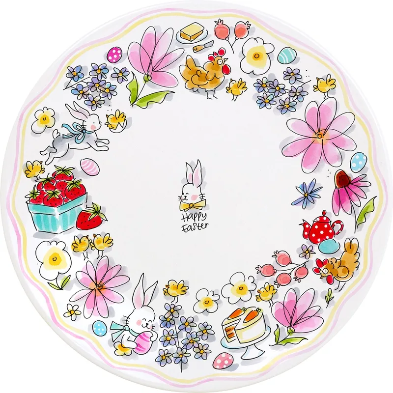 Specials, Pasen: bord 31 cm by Blond Amsterdam in Multicolour – product photo