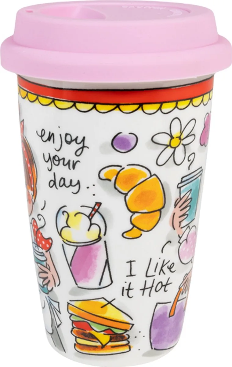 Specials, To go beker Sweet Life 0,35L by Blond Amsterdam in Multicolour – product photo